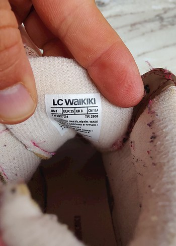Bej Süet Kız Çocuk Botu LC Waikiki 25 numara - Görsel 7
