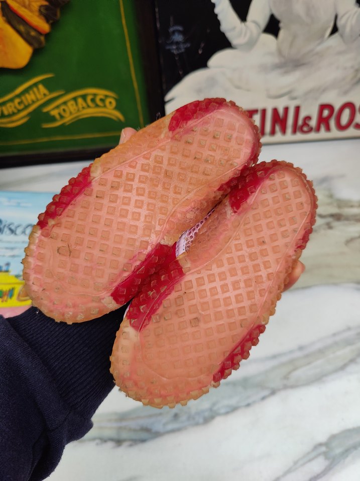 Kız Çocuk Pembe Cırtlı Avrupa 24 numara ayakkabı - Görsel 3