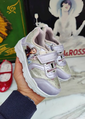 Mor Frozen Kız Çocuk Spor Ayakkabı 24 numara - Görsel 2