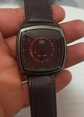 Q&Q quartz mekanizma orjinal saat