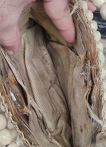 Çok eskilerden antika kadın çantası  - Görsel 2