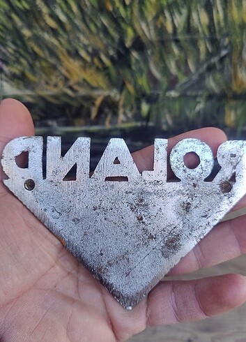 Avrupa komple metal marka amblemi plaka  - Görsel 3