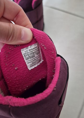 Kız Çocuk Mor Cırtcırtlı Bot - Görsel 3