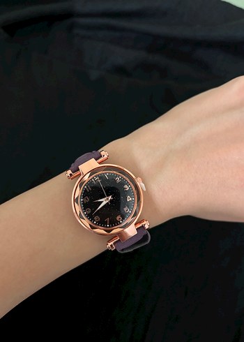 Rose Gold Kadın Kol Saati Şık ve Zarif Model - Görsel 4