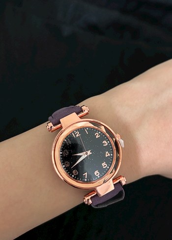 Rose Gold Kadın Kol Saati Şık ve Zarif Model - Görsel 5
