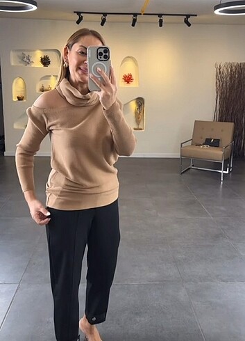 l Beden Sıyah pantolon