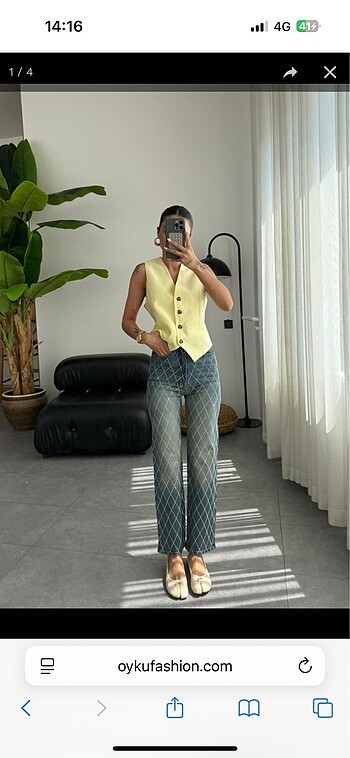 OYKUFASHİON TAŞLI JEAN