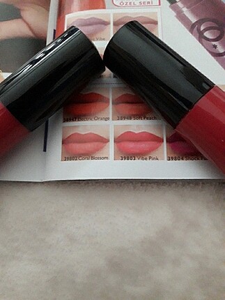 BÜYÜLEYİCİ 2 RENK İLE ONCOLOUR MAT  RUJ - Görsel 5