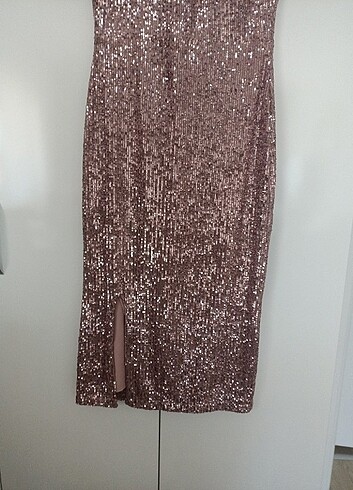 Palet midi boy elbise - Görsel 5