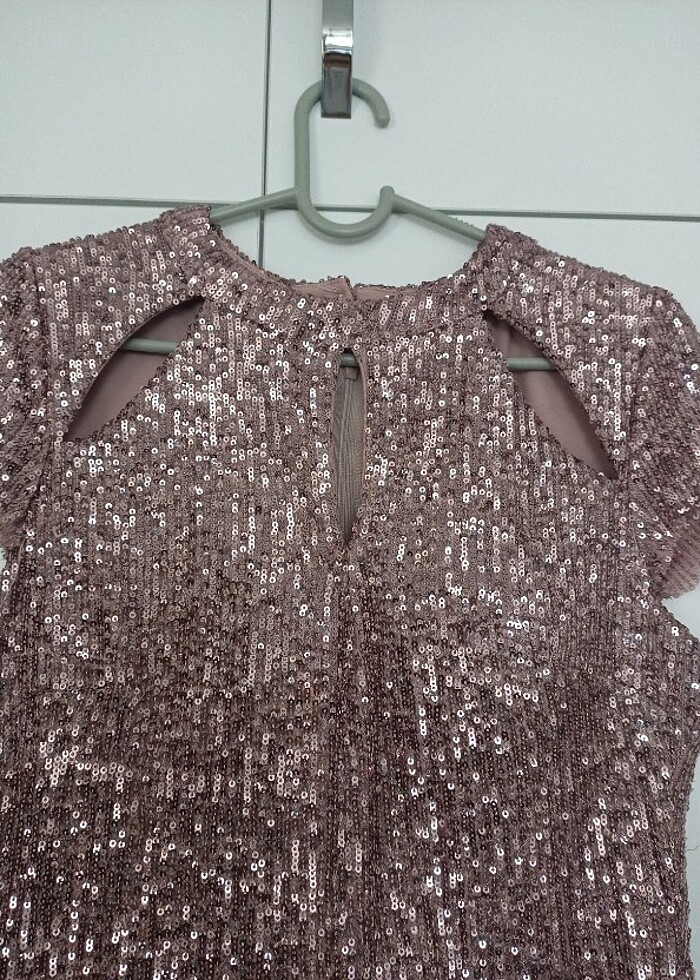 Palet midi boy elbise - Görsel 4