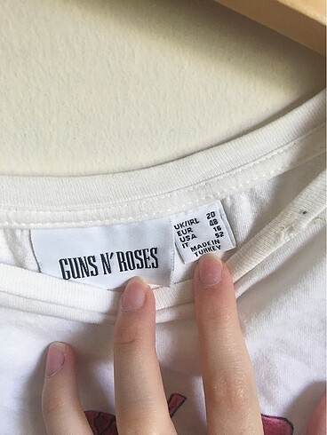 48 Beden beyaz Renk guns n roses use your illusion t shirt