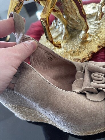 Hakiki deri platform şık ayakkabı 39 no - Görsel 8