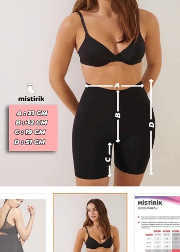 Siyah Mini korse