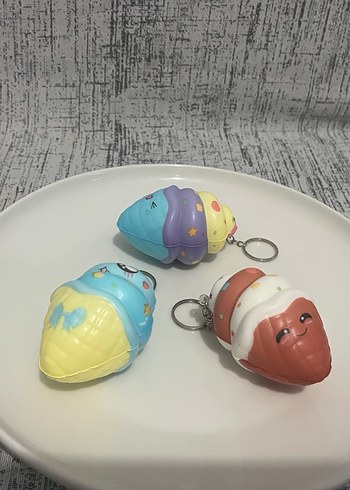 Sukuşi Renkli Sevimli Yumuşak Anahtarlık Oyuncaklar - Görsel 4