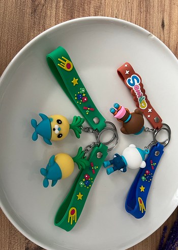 Renkli Pop Kültür Kadın Anahtarlıklar adet fiyatı - Görsel 2