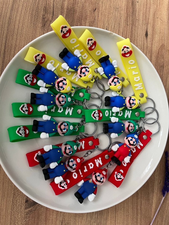Renkli Mario Temalı Anahtarlık adet fiyatı - Görsel 2