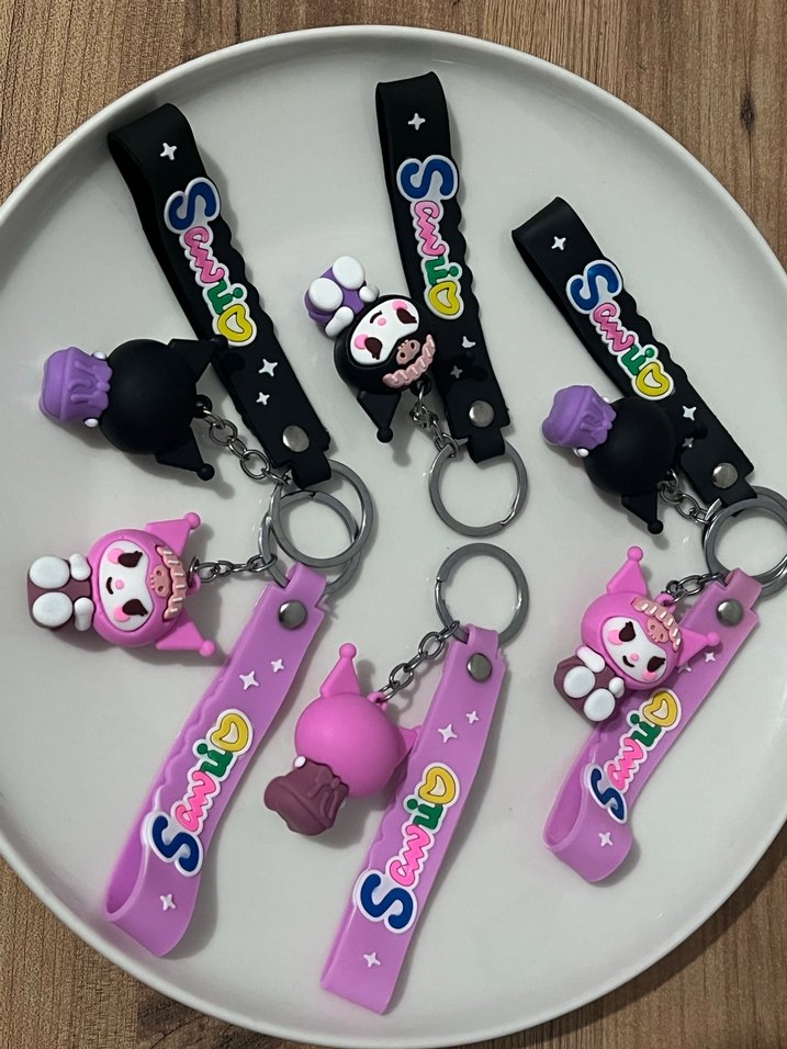 Kuromi silikon Anahtarlık adet fiyatı - Görsel 2