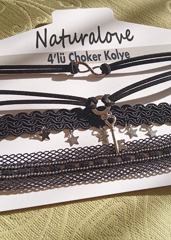 Doğalons 4'lü Choker Kolye Seti - Görsel 2