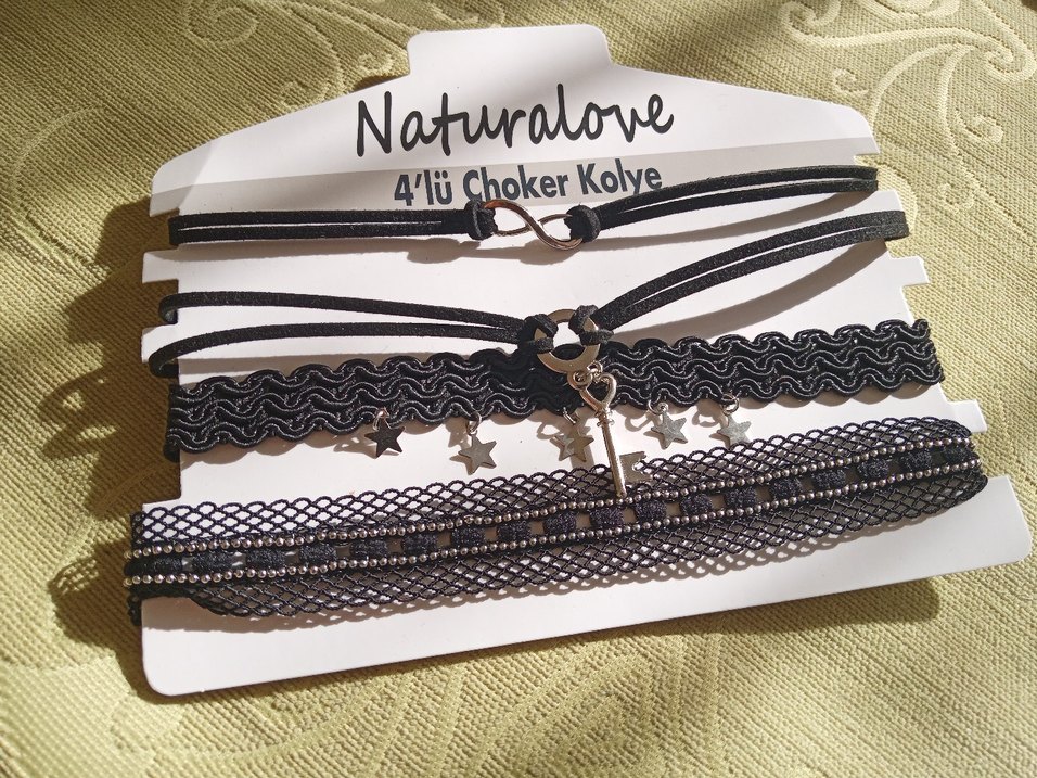 Doğalons 4'lü  Choker Kolye Seti - Görsel 2