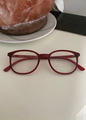 Şeffaf Kırmızı Minimalist -2 numara