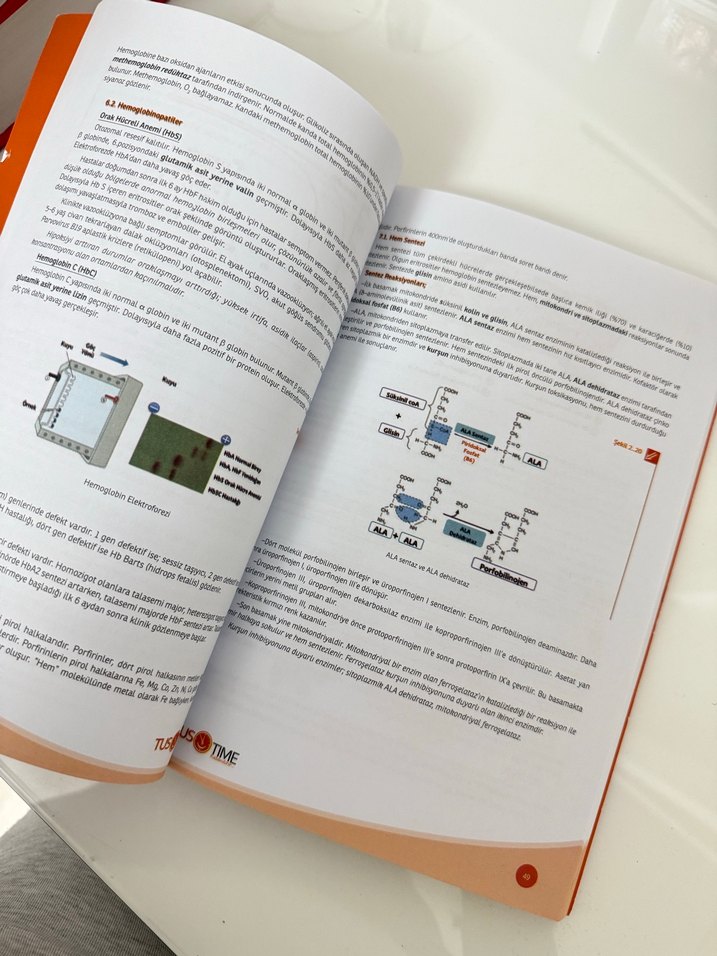 TUSTİME Biyokimya TUS Hazırlık Kitabı - Görsel 2