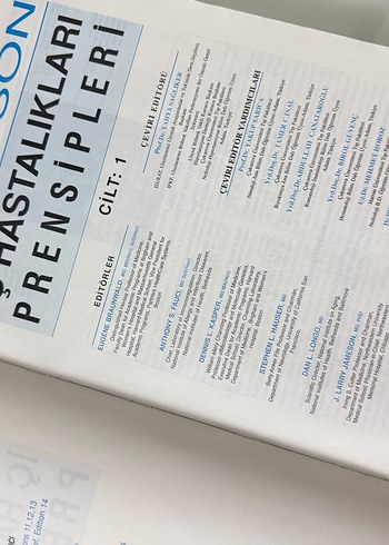 HARRİSON İÇ HASTALIKLARI PRENSİBİ 2 CİLT - Görsel 3