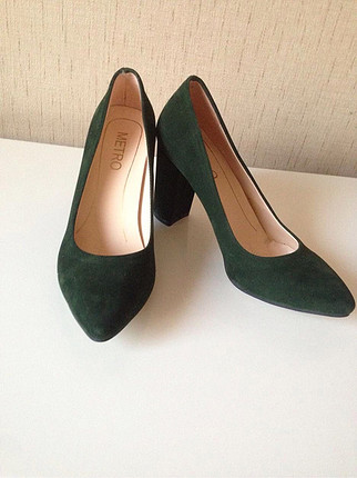 Çam yeşili ayakkabı 