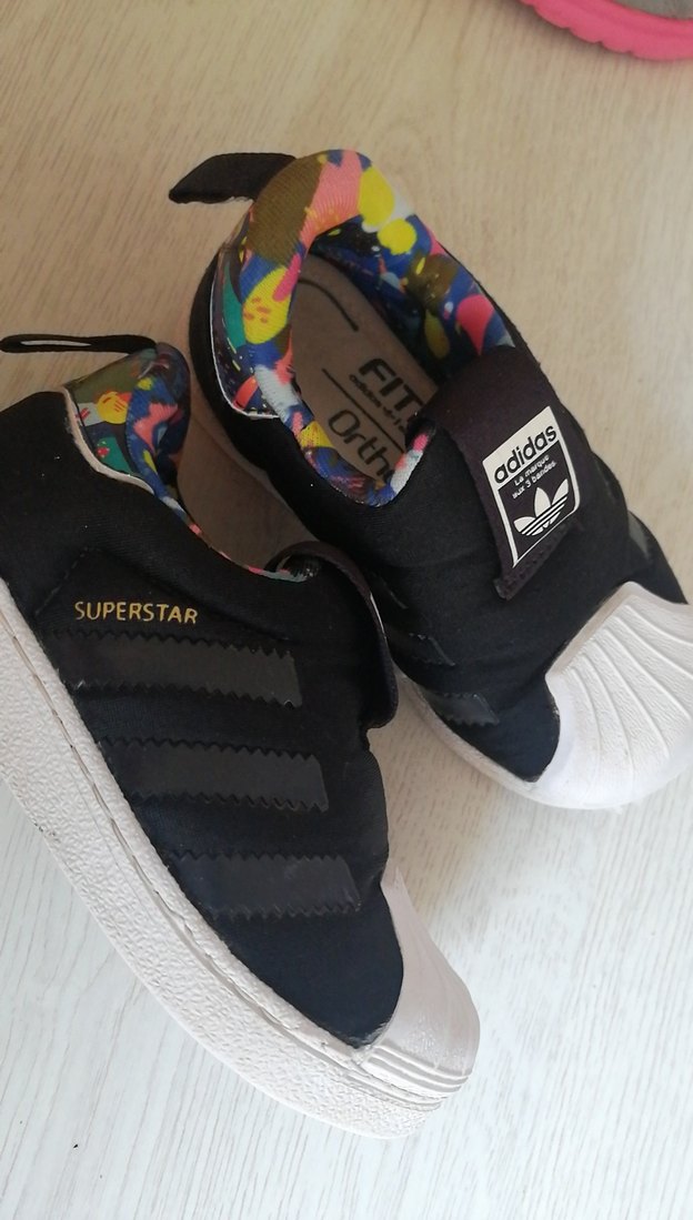 Çok Renkli Adidas Superstar Çocuk Spor Ayakkabısı - Görsel 3