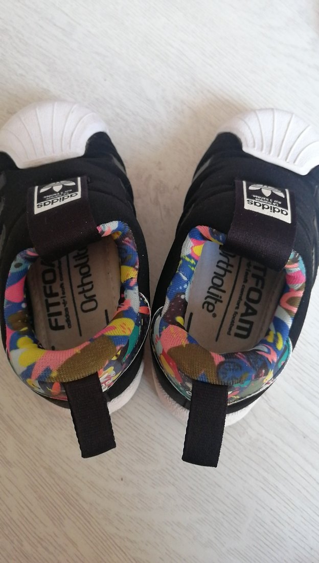 Renkli Adidas Sneakers Superstar - Görsel 2