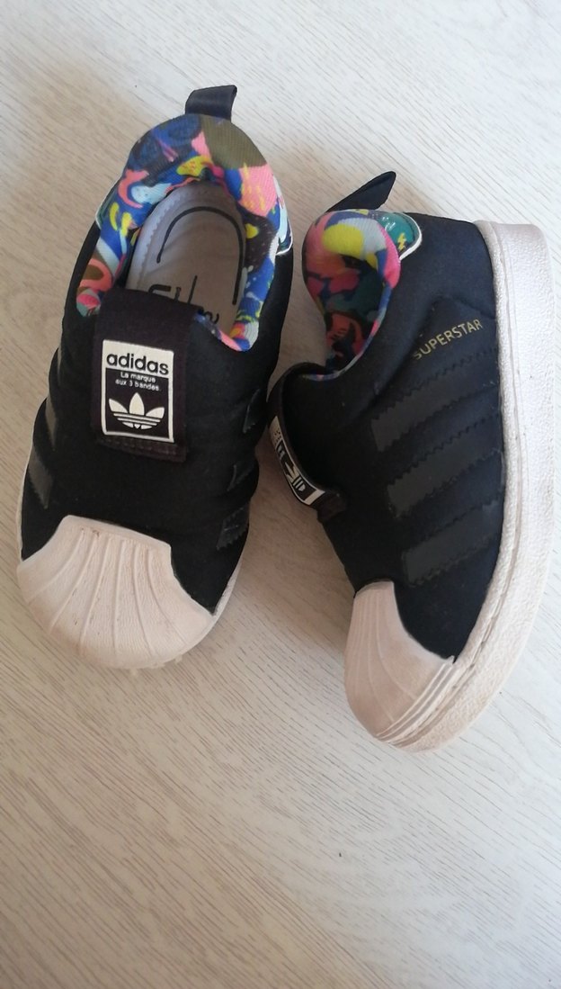 Renkli Adidas Sneakers Superstar - Görsel 3