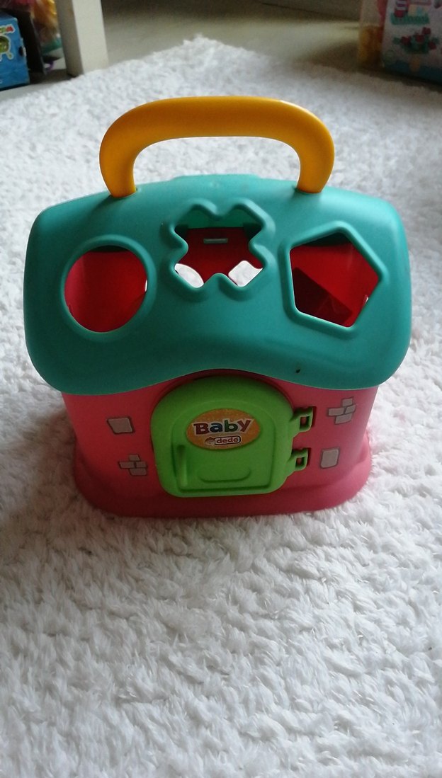 Renkli Bebek Eğitici Oyuncak Evi - Görsel 2