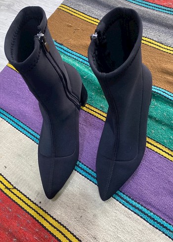 Siyah termo kımaşTopuk 5 cm - Görsel 2