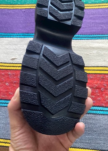 Siyah Tokalı Platform Topuklu Kadın Loafer - Görsel 5