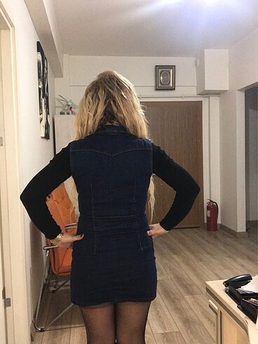 Mango Mango kot mini elbise