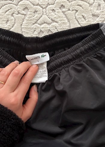 Lacoste Siyah Erkek Eşofman Altı - Görsel 3