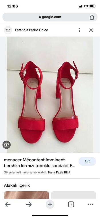 Bershka topuklu