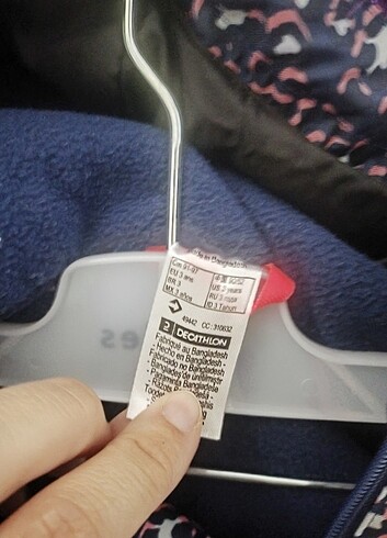 4 Yaş Beden lacivert Renk Decathlon kar tulumu