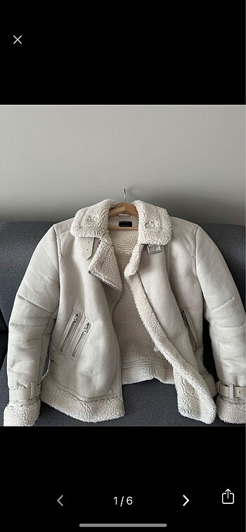 BERSHKA Biker mont
