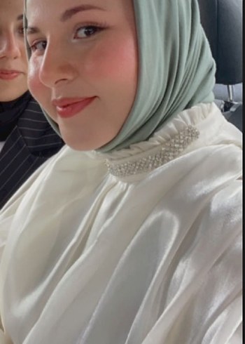 Zara Şeffaf, Yüksek Yakalı, Uzun Kollu Beyaz Tunik