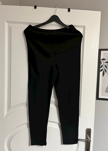 Artış Fitilli Termal Hamile Taytı Siyah - Görsel 2