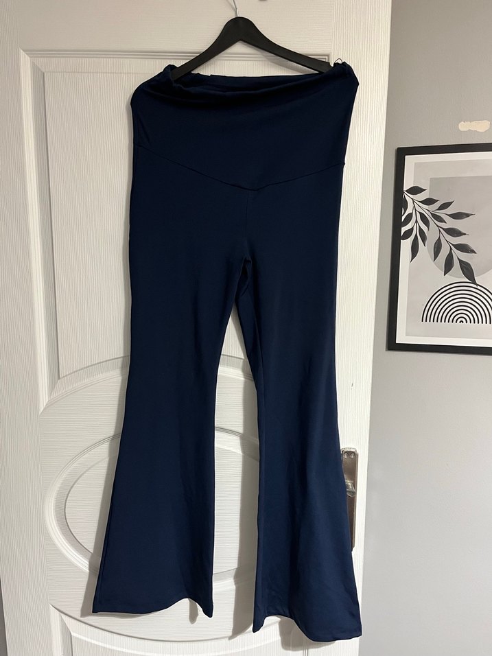 Lacivert Hamile Taytı, Normal Boy, Dar Kesim - Görsel 2