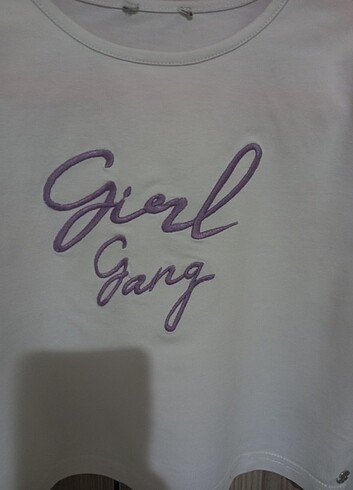 10 Yaş Beden Panco crop bluz