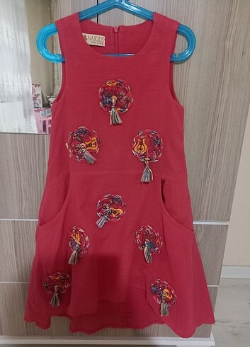Zara Keten elbise