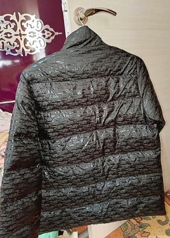 Siyah Fermuarlı Kadın Kışlık Mont - Görsel 6