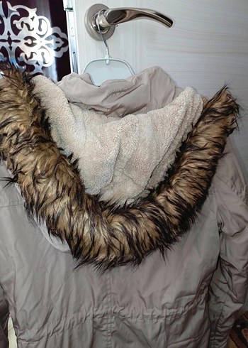 Bej Kadın mont - Görsel 7