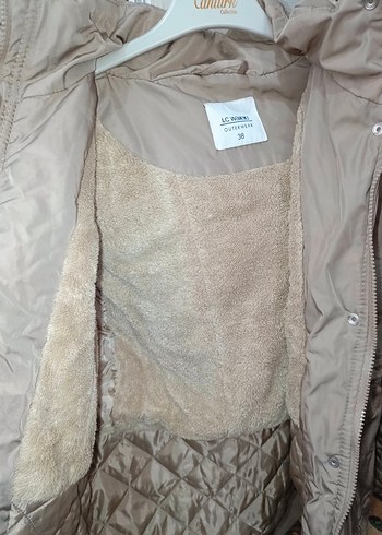 Bej Kadın mont - Görsel 3