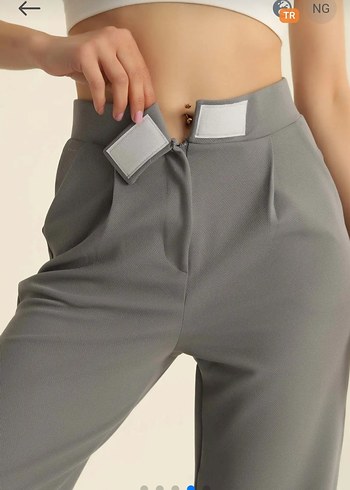 jakarlı pantolon - Görsel 3