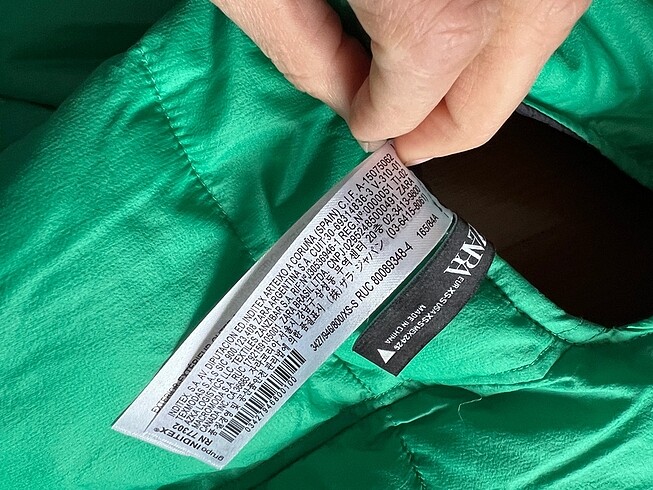 universal Beden Zara çift taraflı spor crop yelek