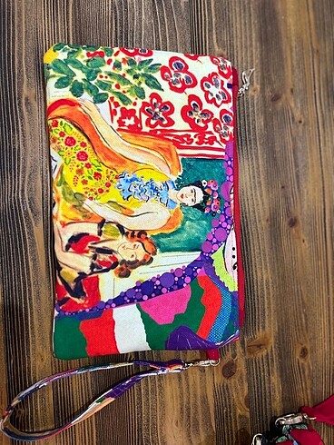  Beden çeşitli Renk Frida Clutch Otto