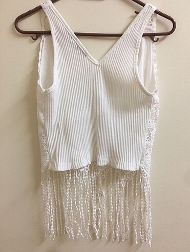 Addax Crop Askılı bluz